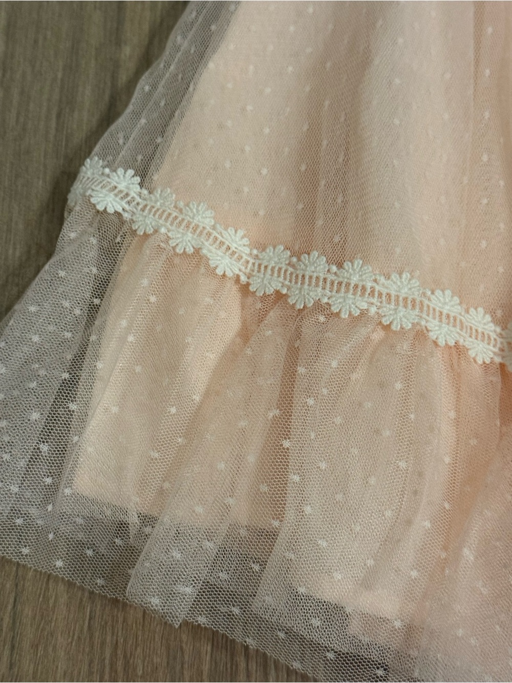 Tahari Baby Girl 24M Pink Tulle Embroidered Bunny Dress - Picture 3 of 7